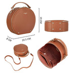 Sac bandoulière rond David Jones