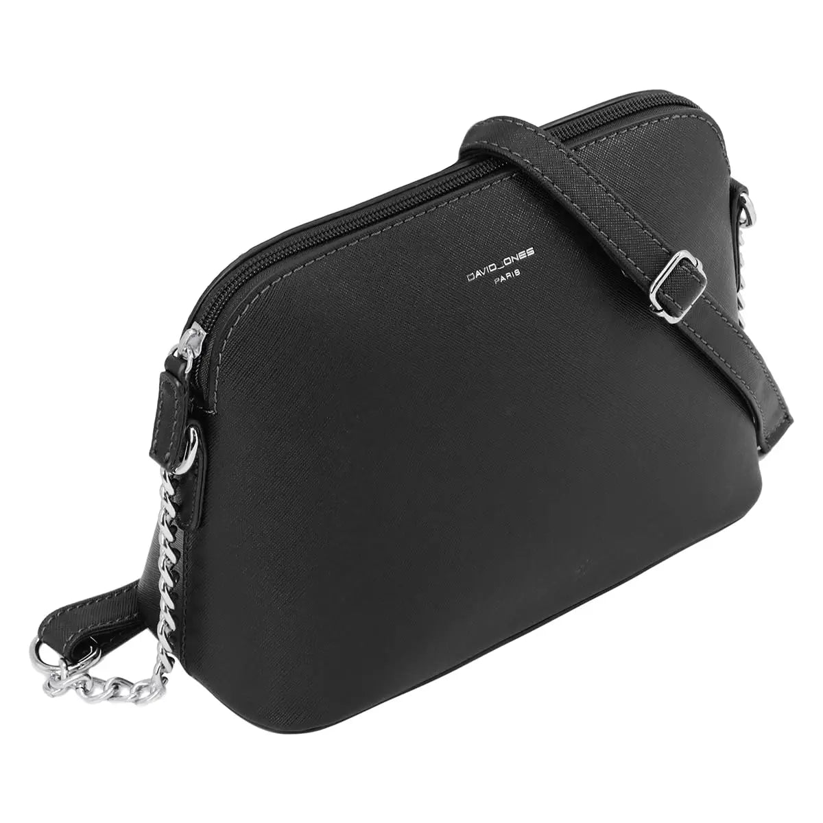 Petit sac bandoulière chaîne semi-rigide David Jones