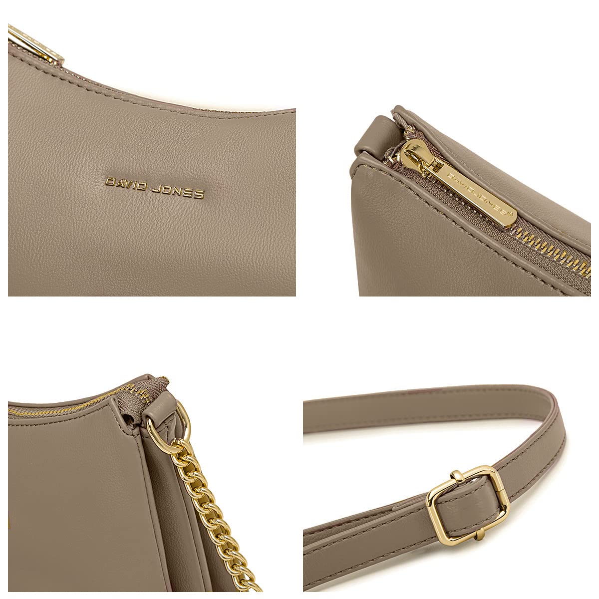 Petit sac bandoulière plusieurs compartiments David Jones