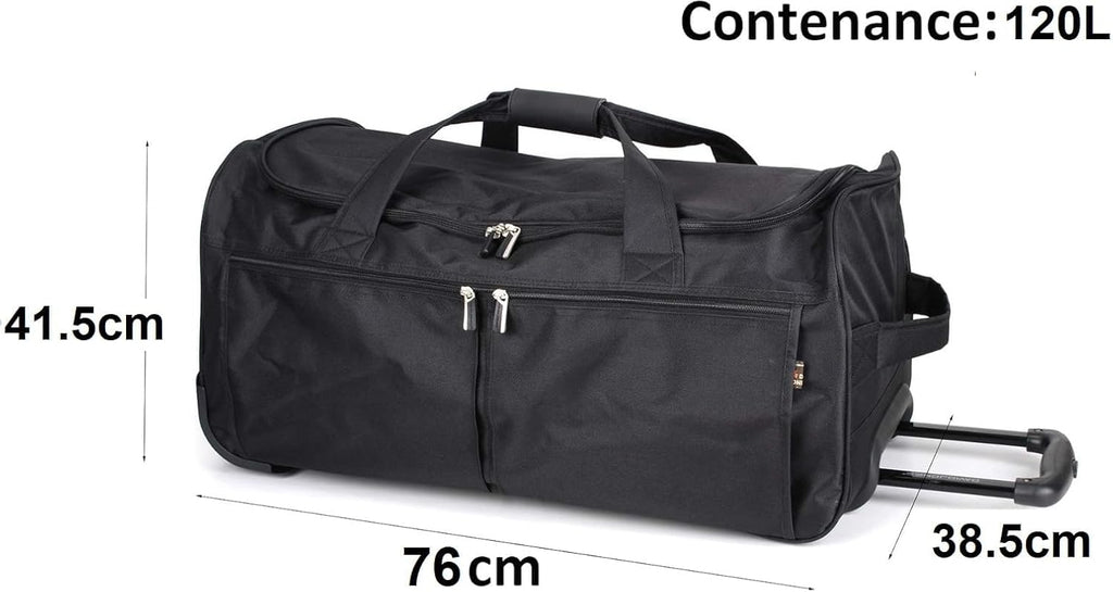 Sac Voyage à Roulettes - Trolley Souple Bagage à Main David Jones