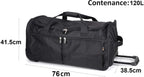 Sac Voyage à Roulettes - Trolley Souple Bagage à Main David Jones