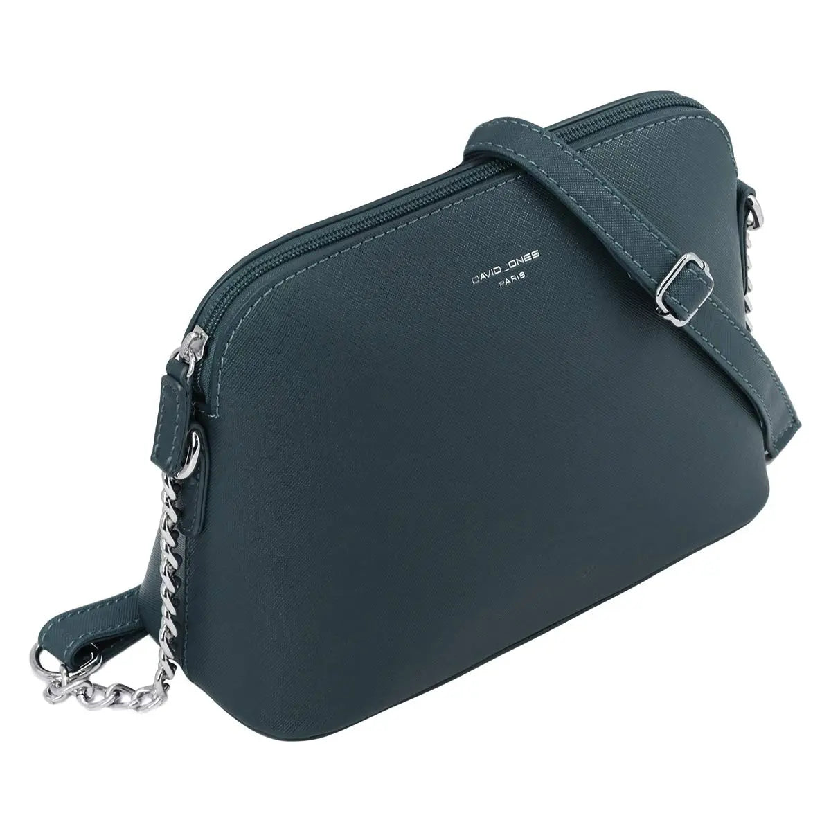 Petit sac bandoulière chaîne semi-rigide David Jones