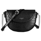 Petit sac bandoulière crocodile David Jones