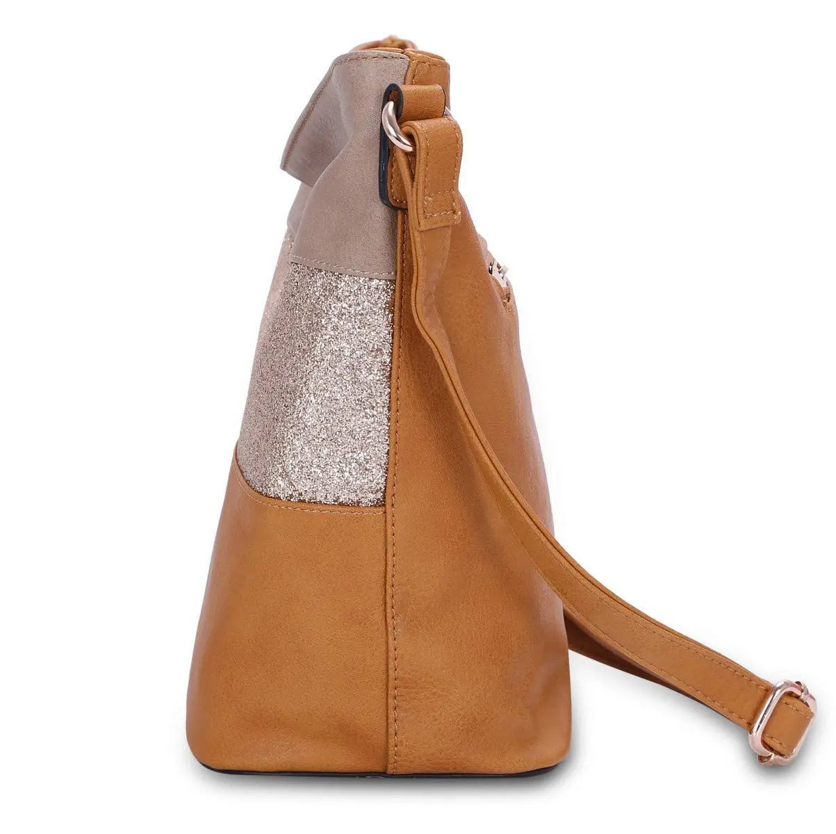 Sac bandoulière pailletté tricolore CRAZYCHIC