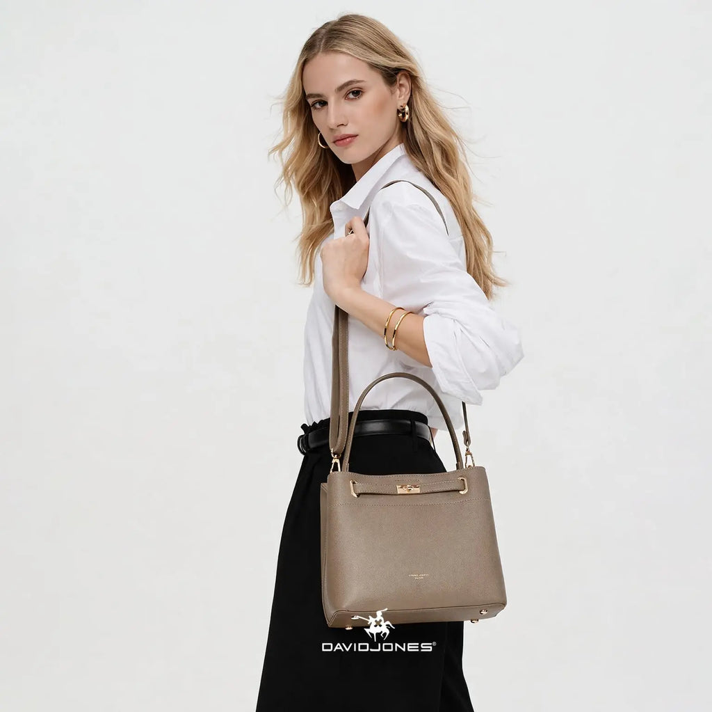 sac à main seau porté épaule David Jones