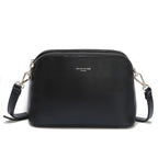 Petit sac bandoulière 3 zip poches David Jones