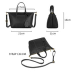 Petit sac à main forme trapèze CRAZYCHIC
