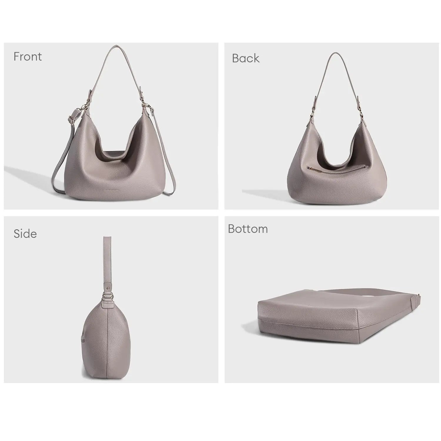 Sac à main hobo porté épaule David Jones