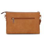Sac bandoulière souple pailletté tricolore pompon CRAZYCHIC