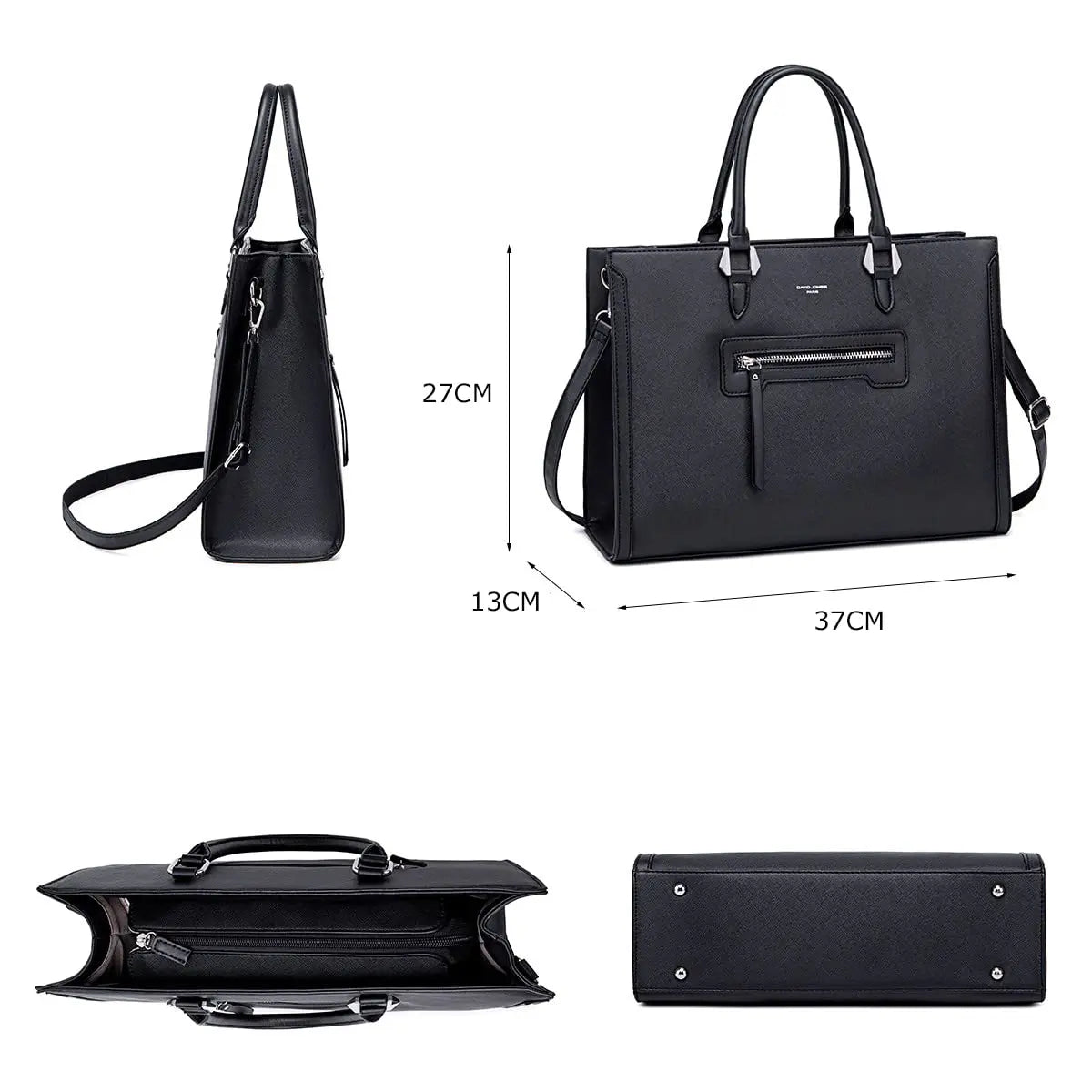 Grand sac à main cabas multiples David Jones