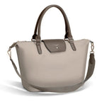 Sac à Main Cabas en Nylon Souple avec Bandoulière Capacité Moyenne David Jones