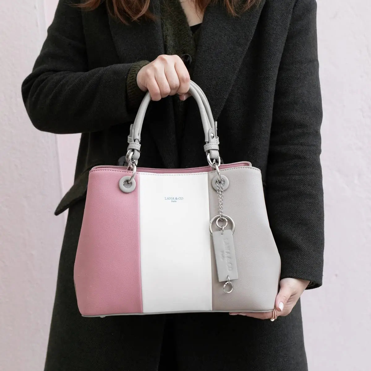 Sac à main tricolore CRAZYCHIC