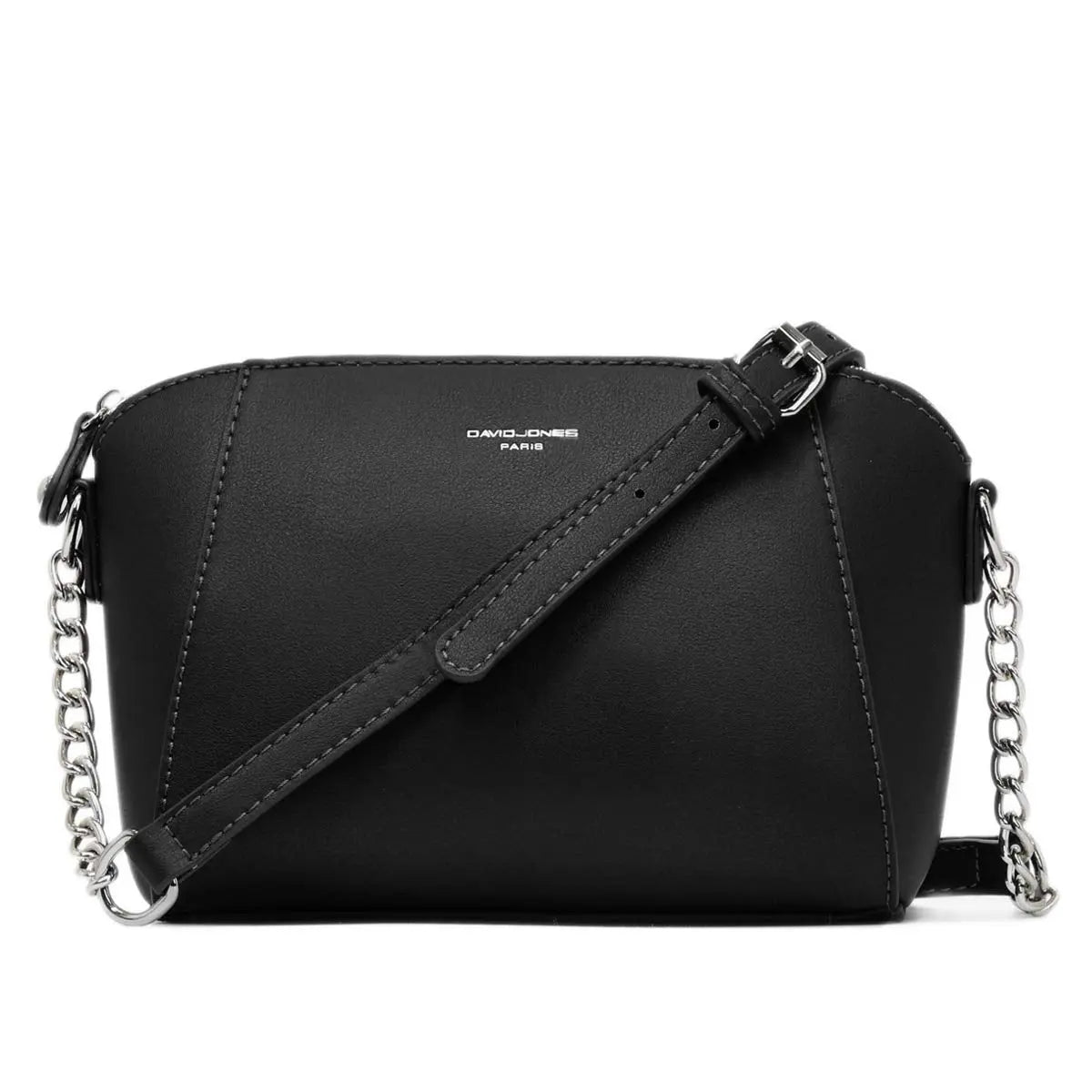 Petit sac bandoulière trapèze David Jones