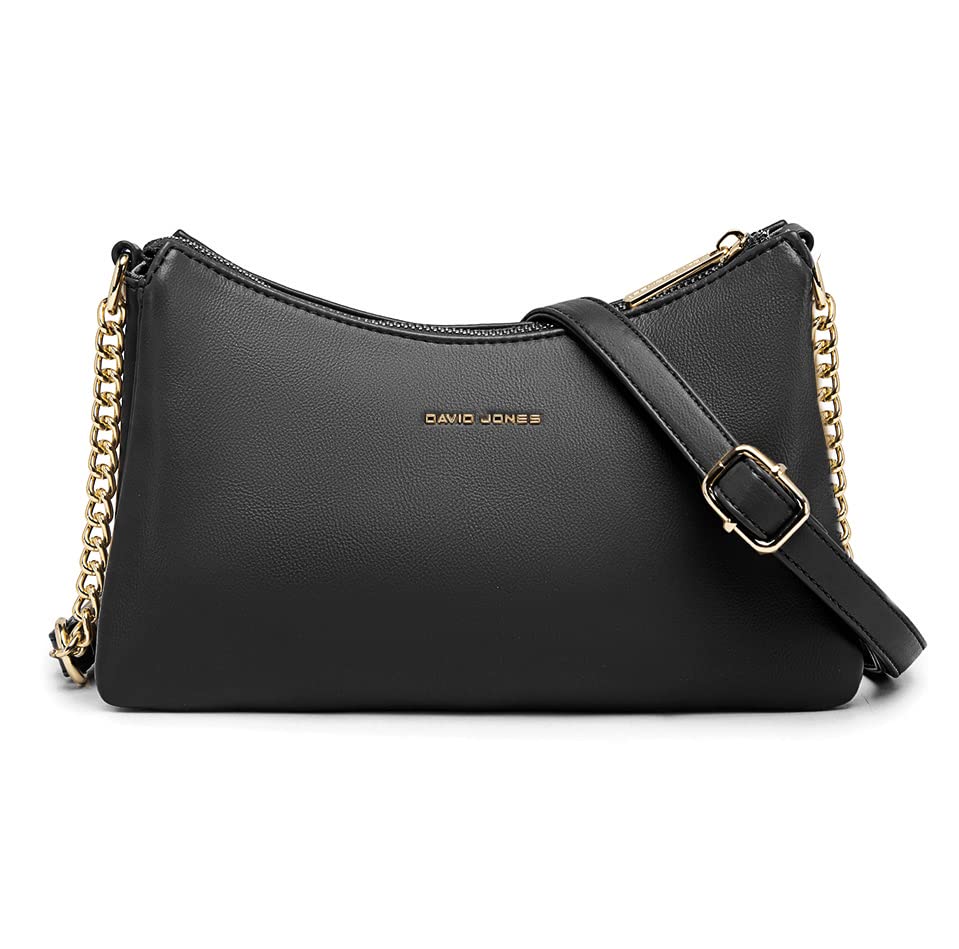 Petit sac bandoulière plusieurs compartiments David Jones