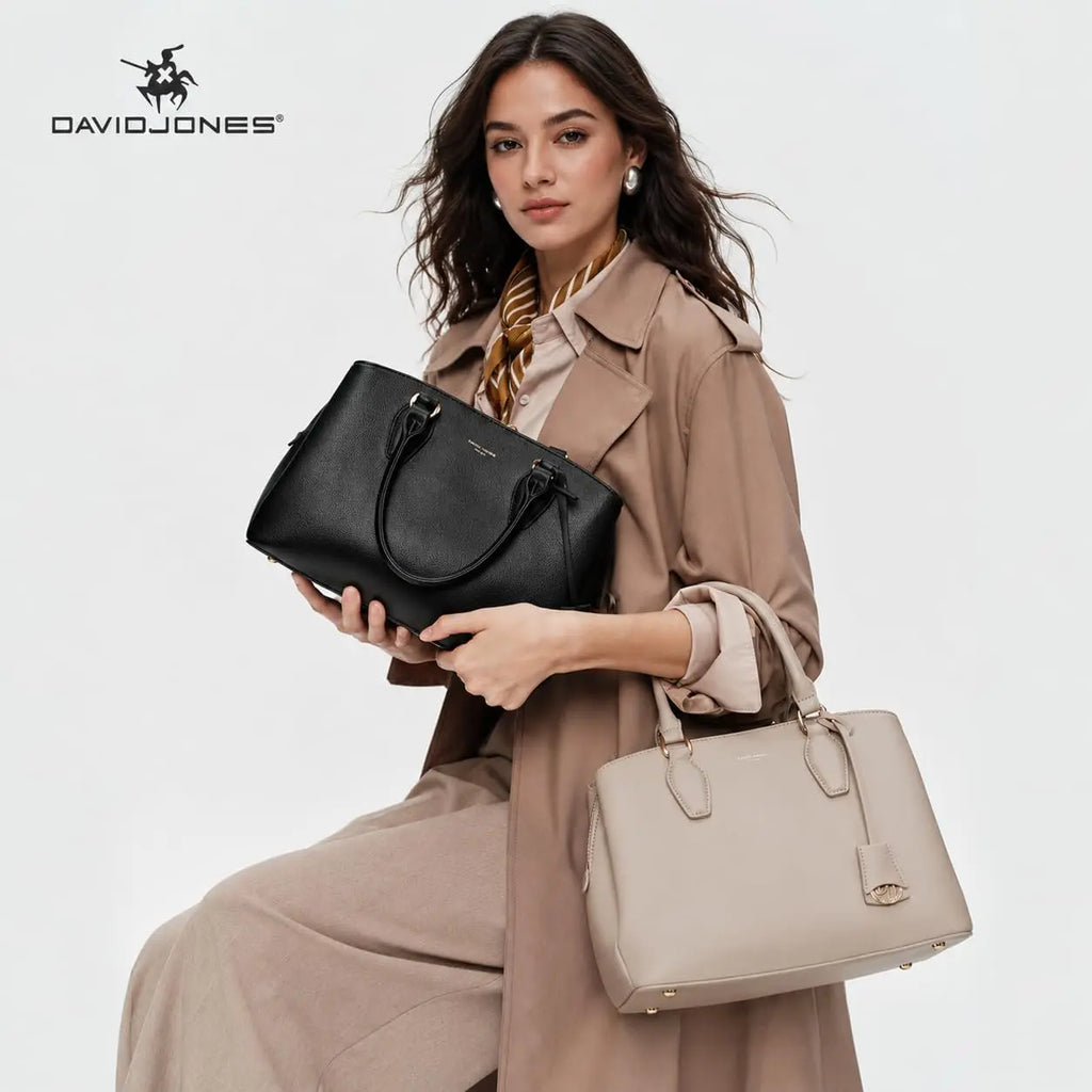 sac à main fourre-tout plusieurs compartiments David Jones