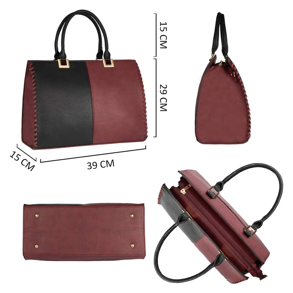 Sac cabas bicolore grand format CRAZYCHIC
