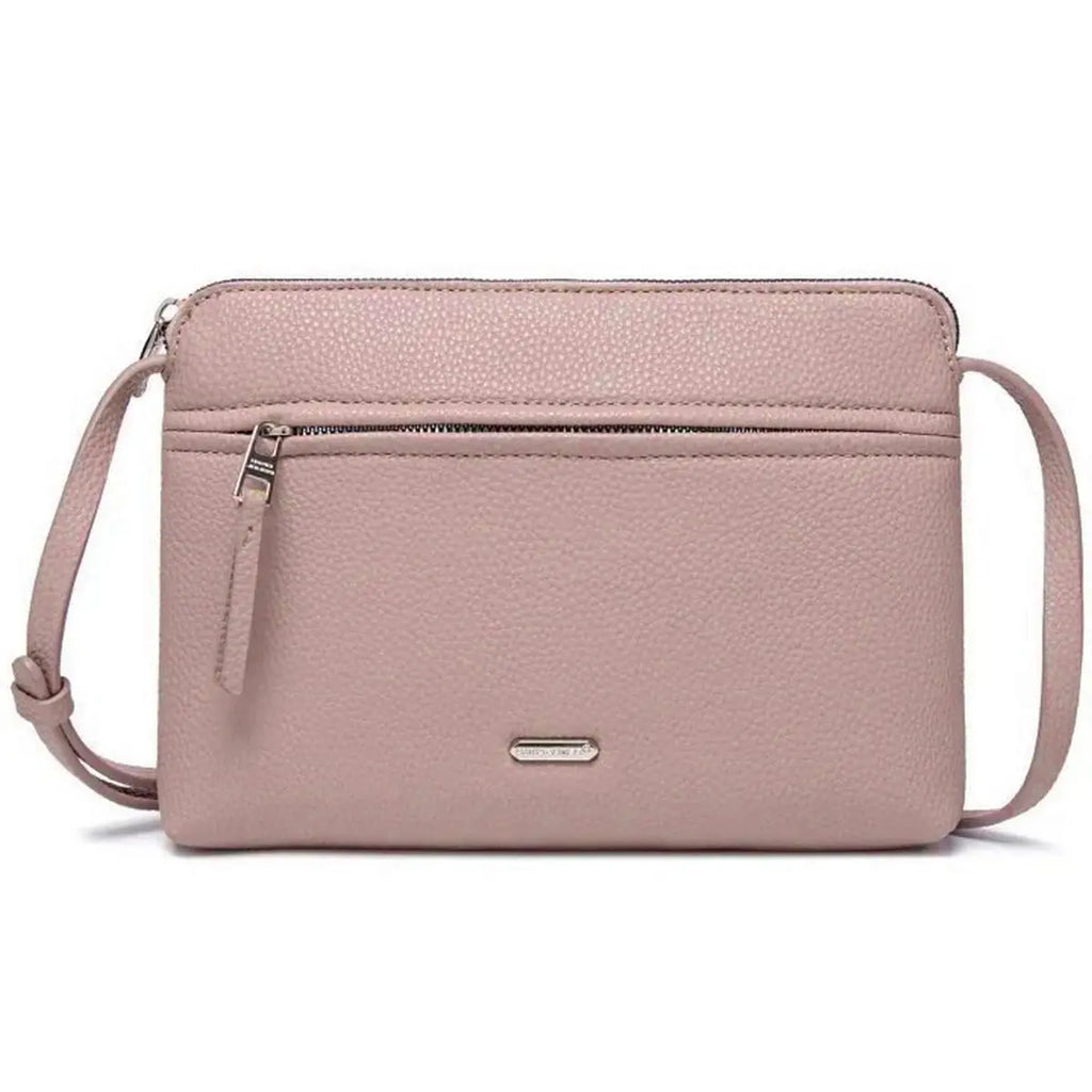 Sac bandoulière sacoche plate David Jones
