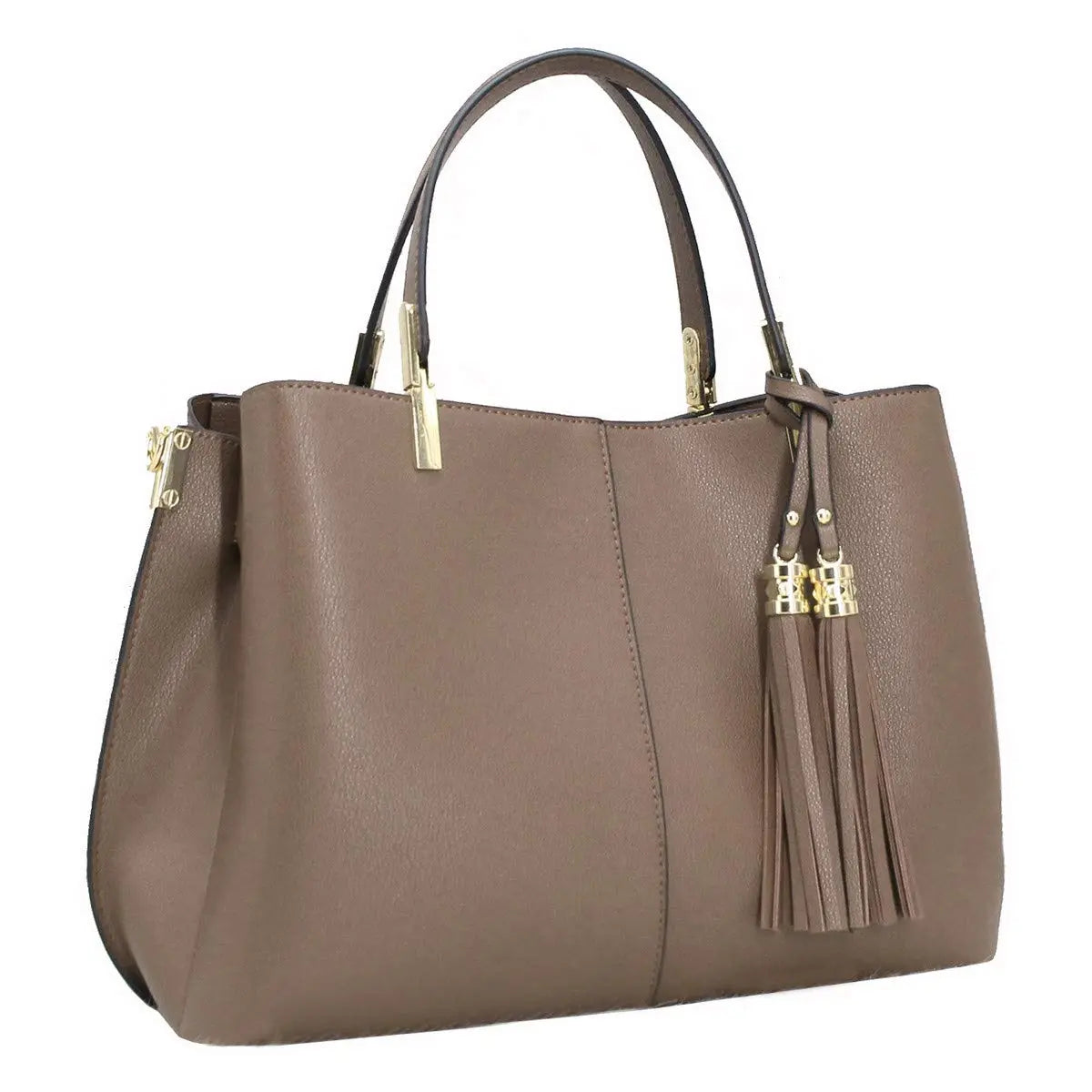 Sac à main femme tricolore pompon CRAZYCHIC