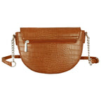 Petit sac bandoulière crocodile David Jones