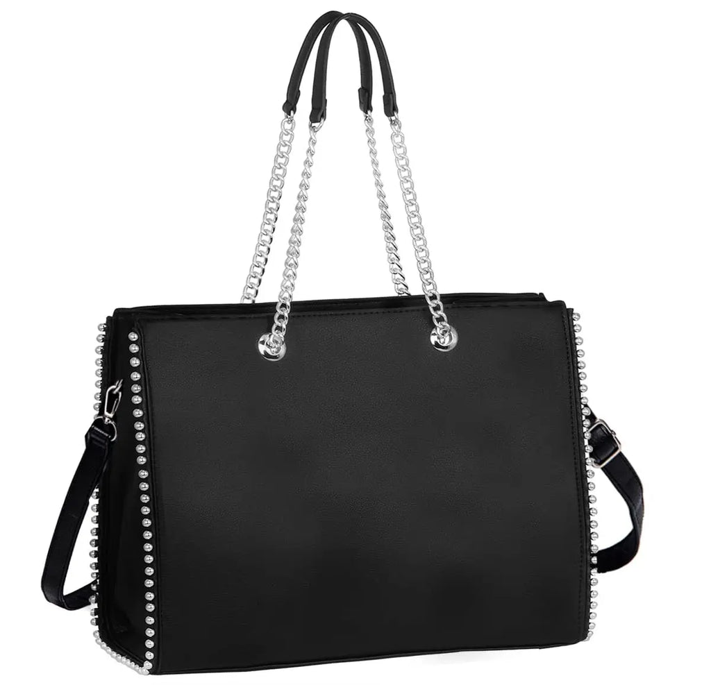 Sac à main à billes porté épaule chaînes CRAZYCHIC