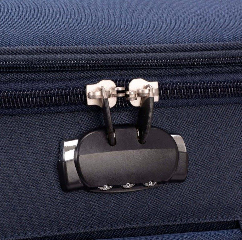 Set de 3 Valises Souples - Lot Trolley Taille Extensible David Jones