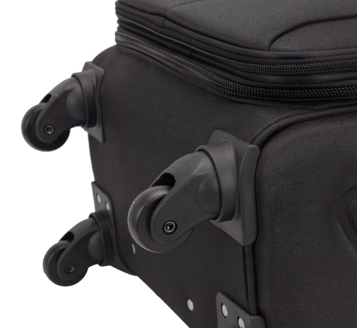 Set de 3 Valises Souples - Lot Trolley Taille Extensible David Jones