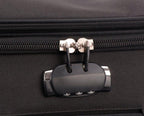 Set de 3 Valises Souples - Lot Trolley Taille Extensible David Jones