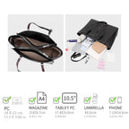 Grand Sac Cabas à 5 Compartiments