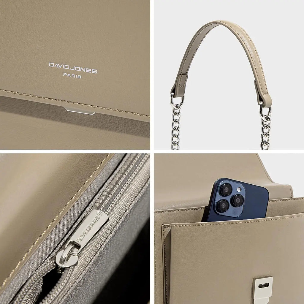 Sac bandoulière a rabat David Jones