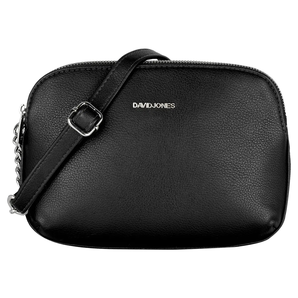 Sac bandoulière multipoche à 3 compartiments David Jones
