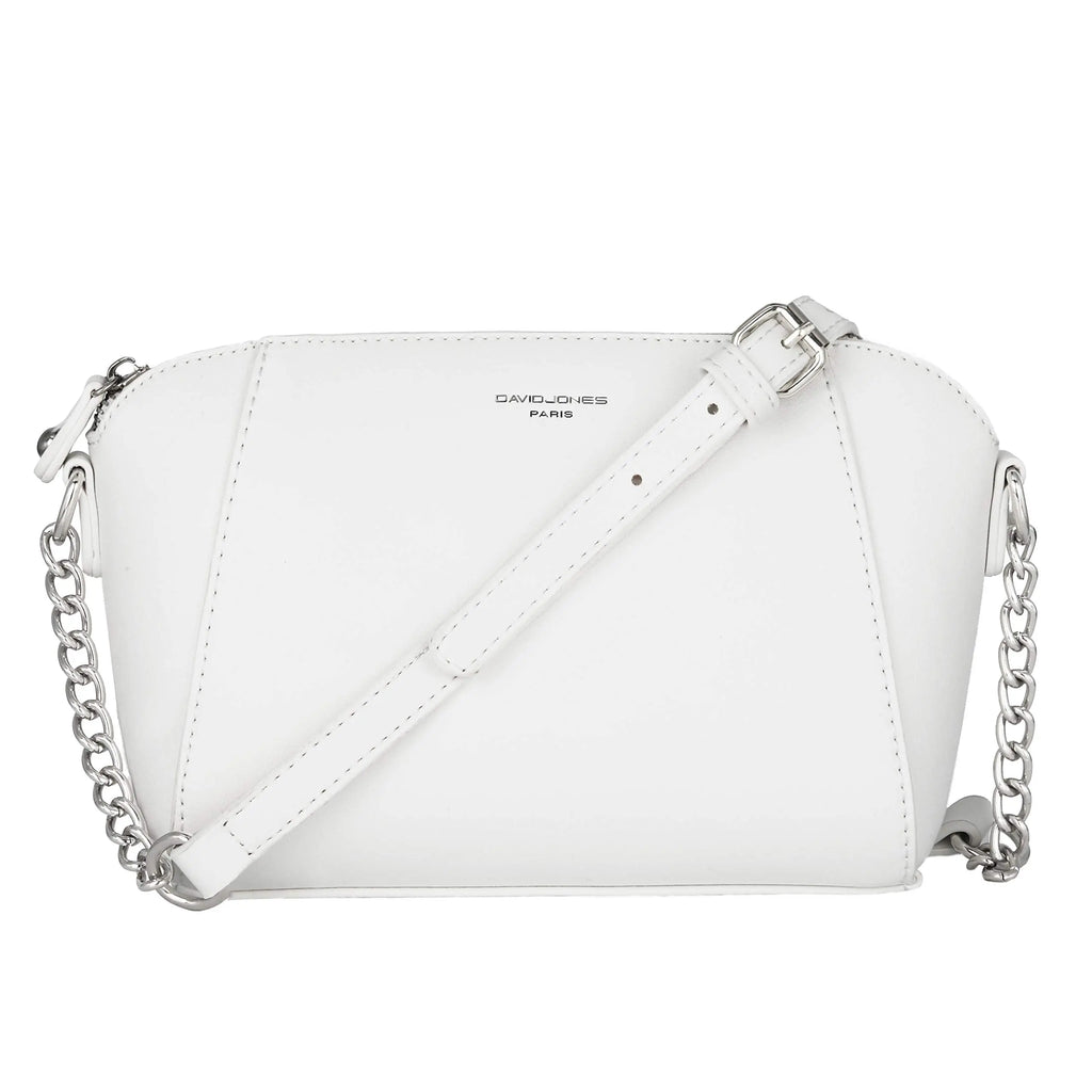 Petit sac bandoulière trapèze David Jones
