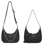 Petit sac porté épaule forme banane David Jones