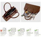 Sac à Main cabas à 3 compartiments de taille moyenne David Jones