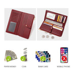 Portefeuille compagnon long David Jones