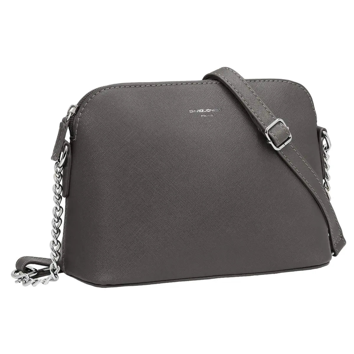 Petit sac bandoulière chaîne semi-rigide David Jones