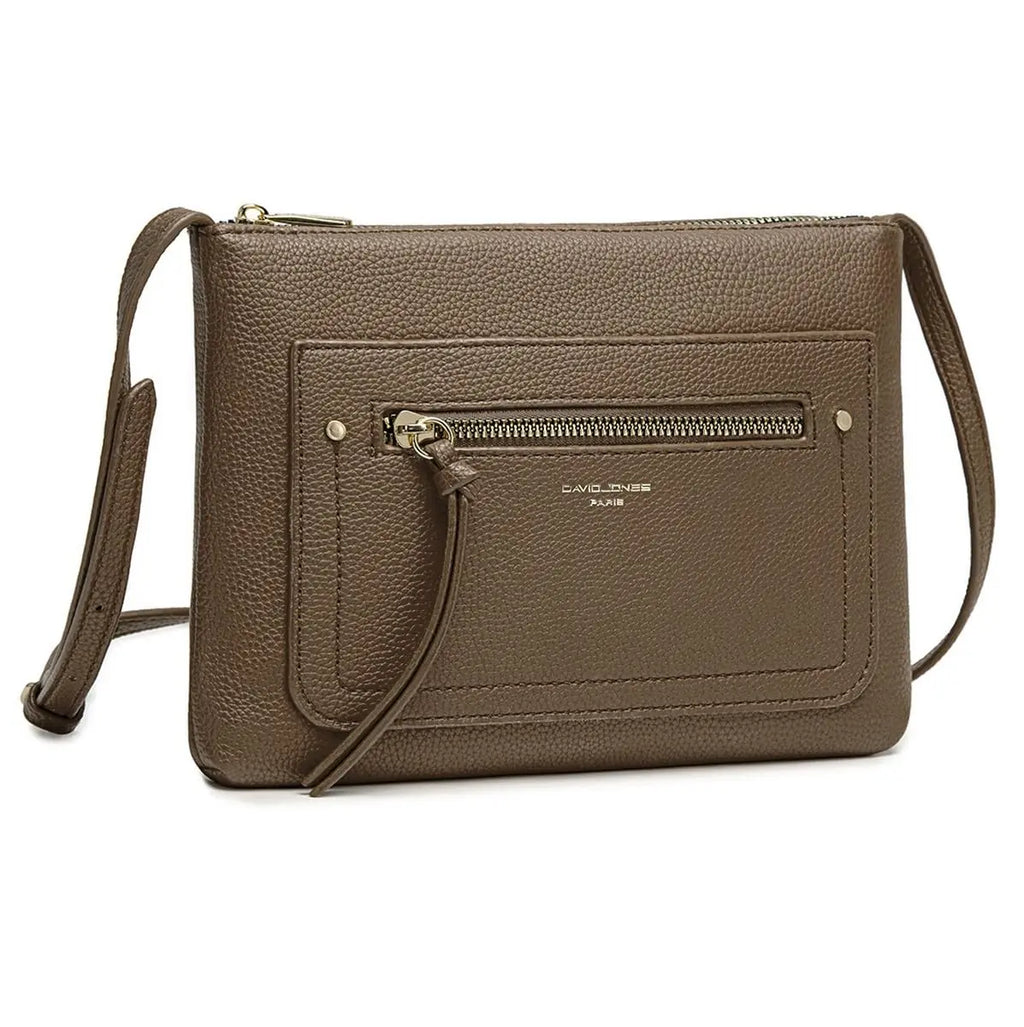Sac bandoulière plate David Jones