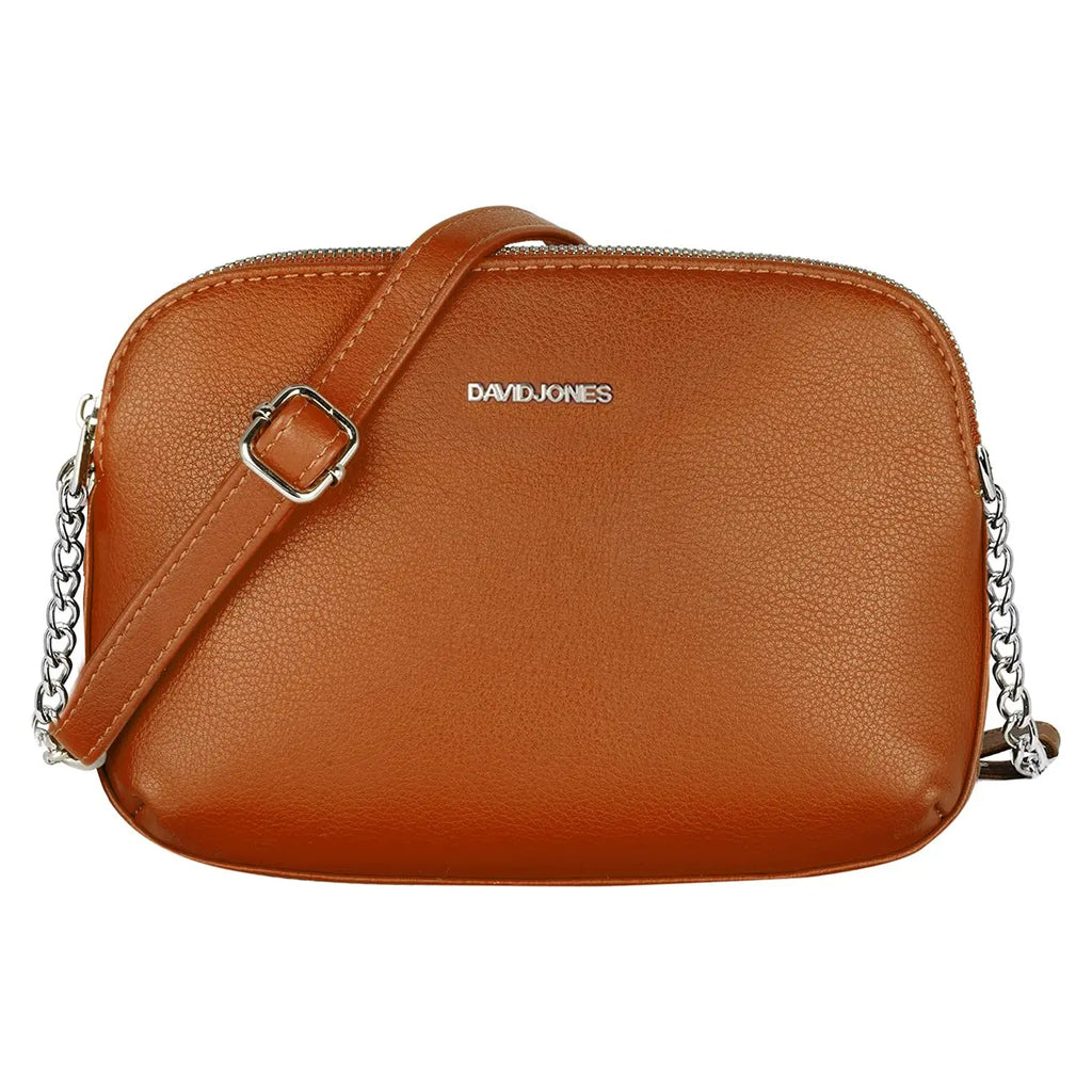 Sac bandoulière multipoche à 3 compartiments David Jones