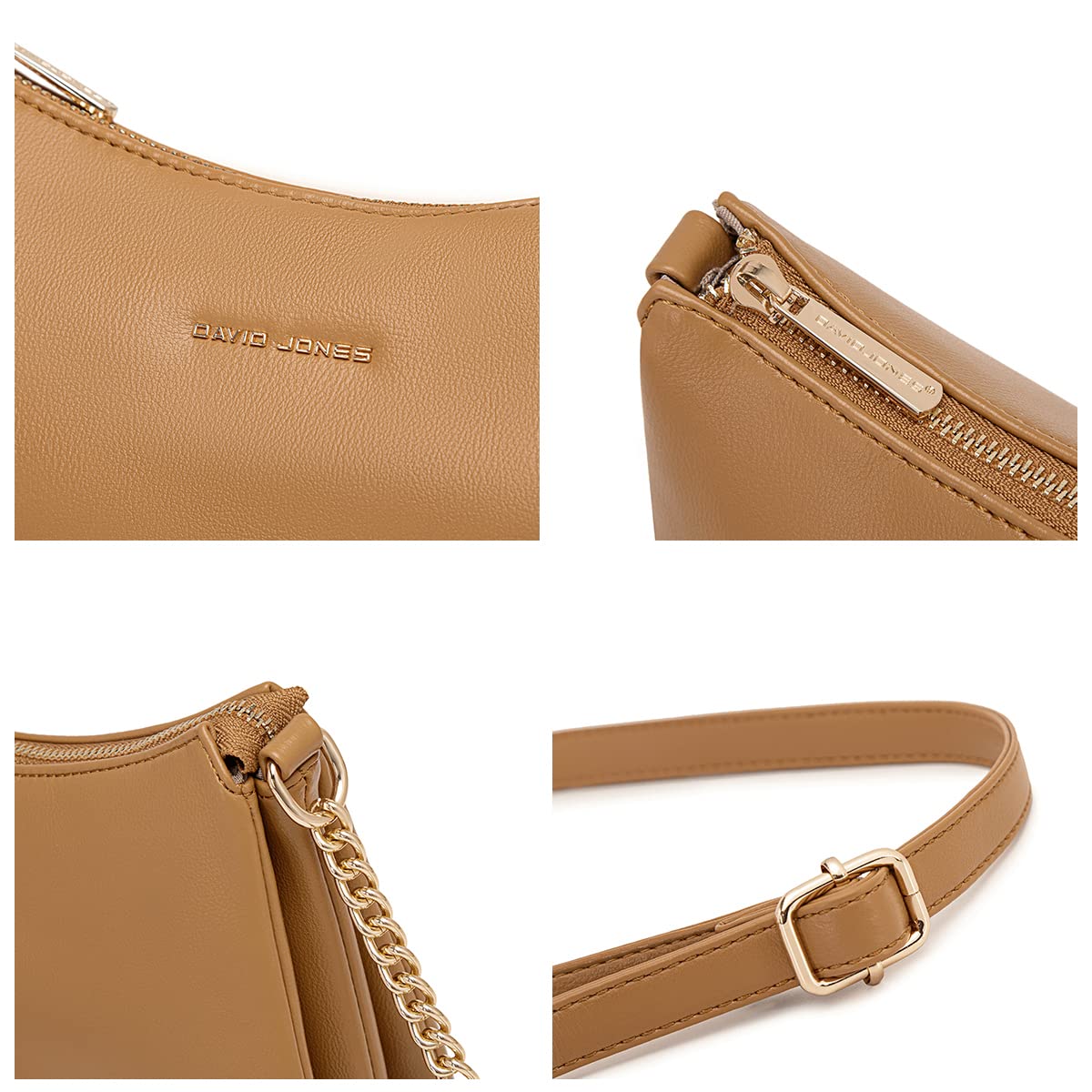 Petit sac bandoulière plusieurs compartiments David Jones
