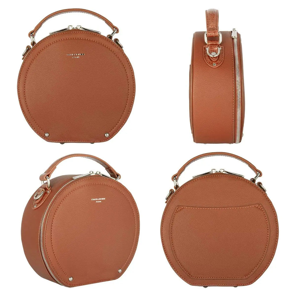 Sac bandoulière rond David Jones