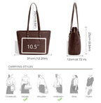 Sac à main shopping crocodile David Jones