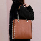 Sac à main à billes porté épaule chaînes CRAZYCHIC
