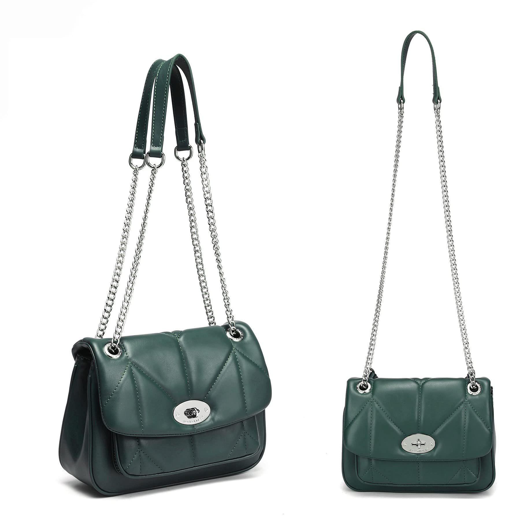 Sac bandoulière matelassé David Jones
