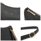 Petit sac bandoulière plusieurs compartiments David Jones