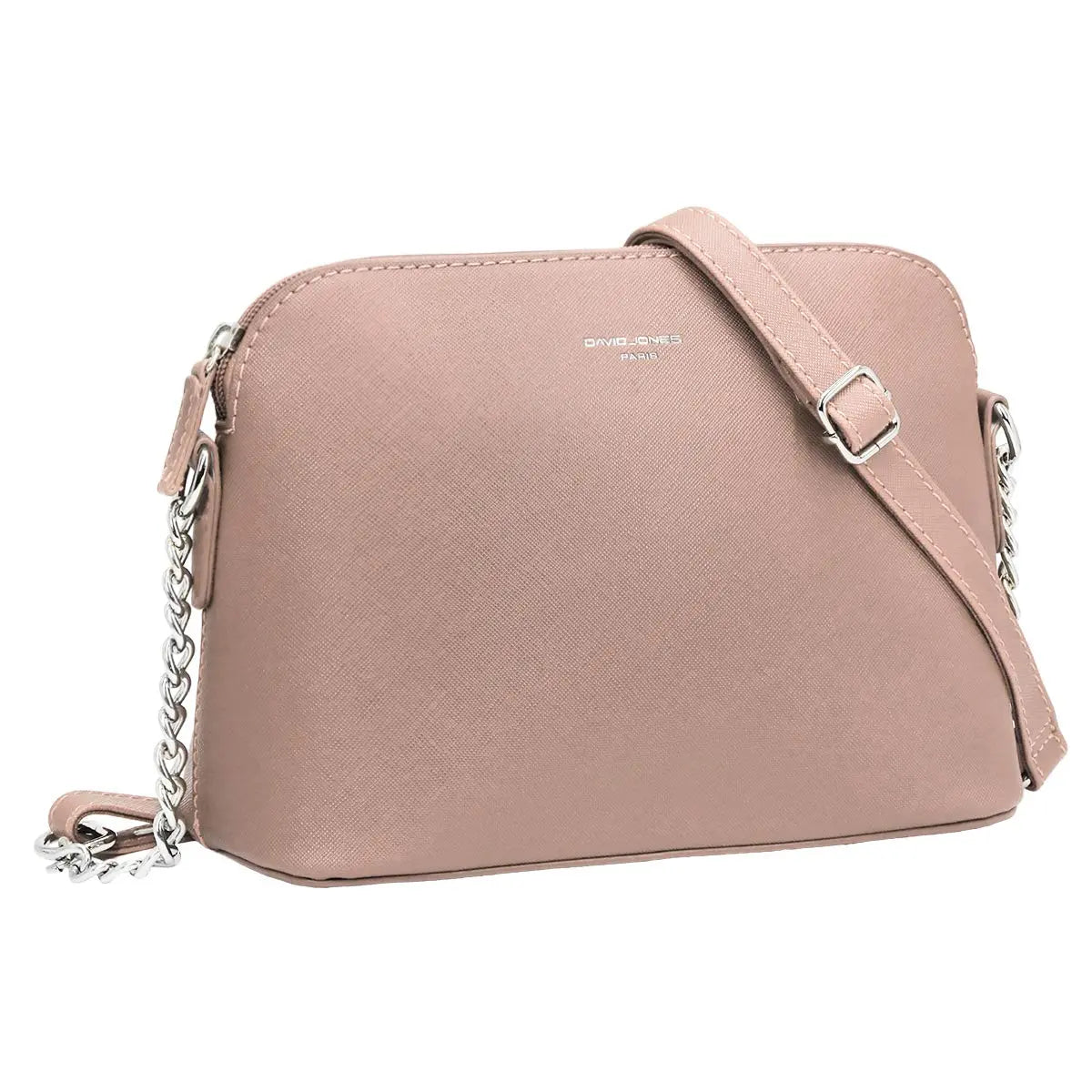 Petit sac bandoulière chaîne semi-rigide David Jones