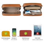 Petit sac bandoulière rectangulaire David Jones
