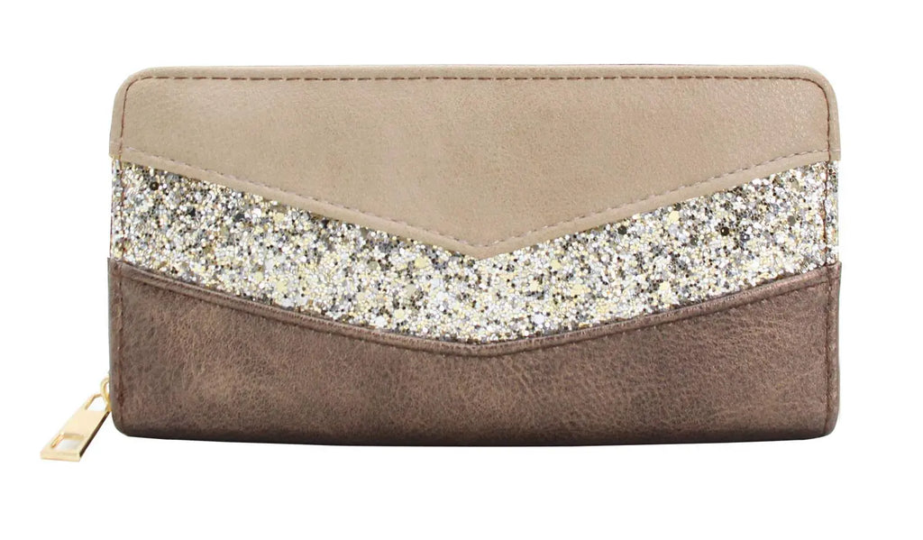Portefeuille pailleté CRAZYCHIC