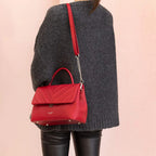 Sac à main bandoulière matelassé David Jones