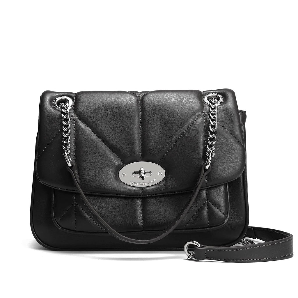Sac bandoulière matelassé David Jones