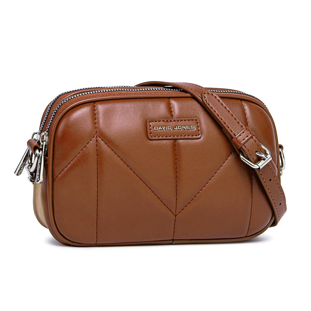 Petit sac bandoulière multipoche David Jones