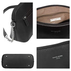 Petit sac bandoulière chaîne semi-rigide David Jones